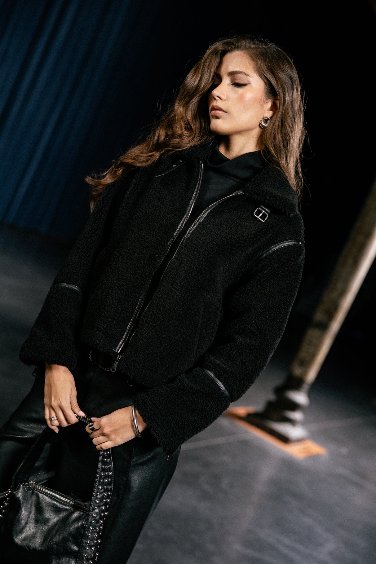 

Faux fur jacket Women Maxime Fur black | Freeman T. Porter