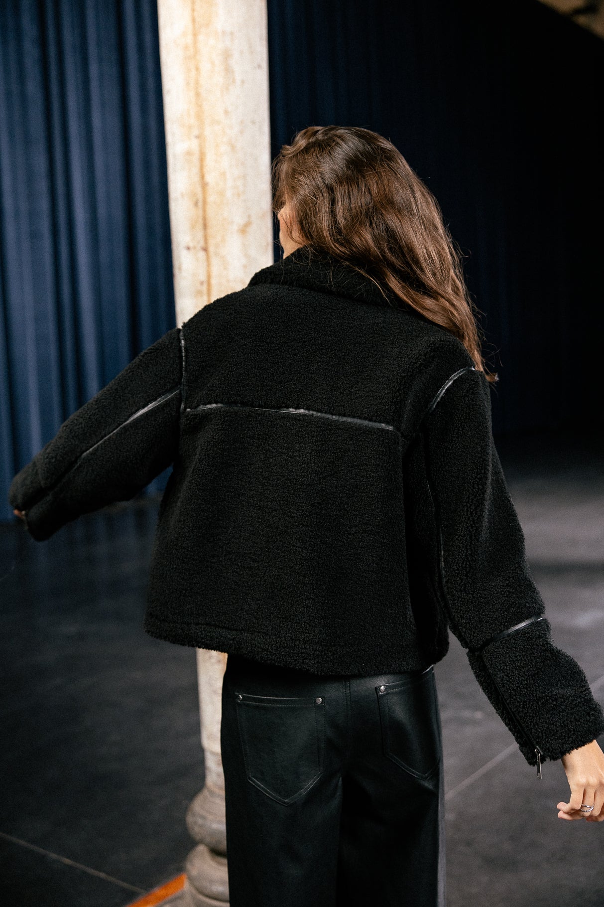 

Faux fur jacket Women Maxime Fur black | Freeman T. Porter