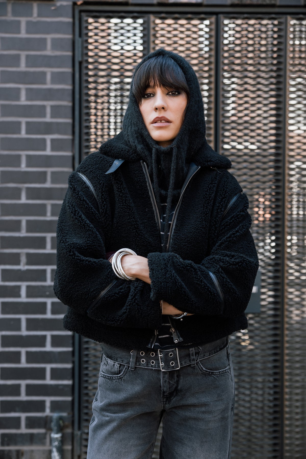 

Veste en fausse fourrure Femme Maxime Fur black | Freeman T. Porter