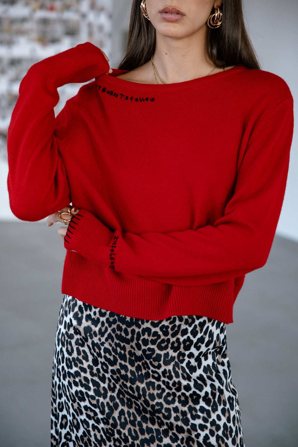   
            

Pull avec broderies fantaisies Femme Parel salsa | Freeman T. Porter
          