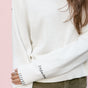

Pull avec broderies fantaisies Femme Parel ecru | Freeman T. Porter