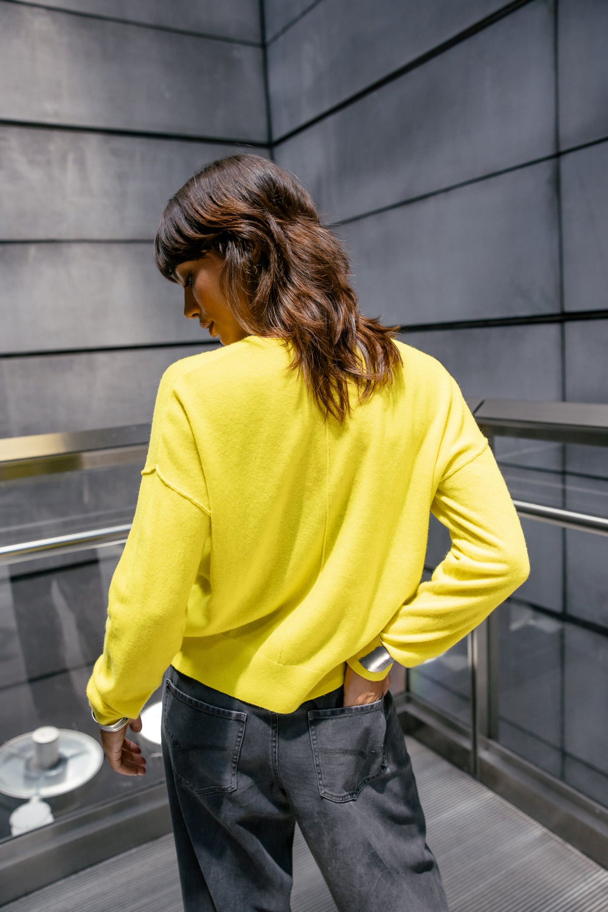 

Woll- & Kaschmirpullover Damen Pram sulphur spring | Freeman T. Porter