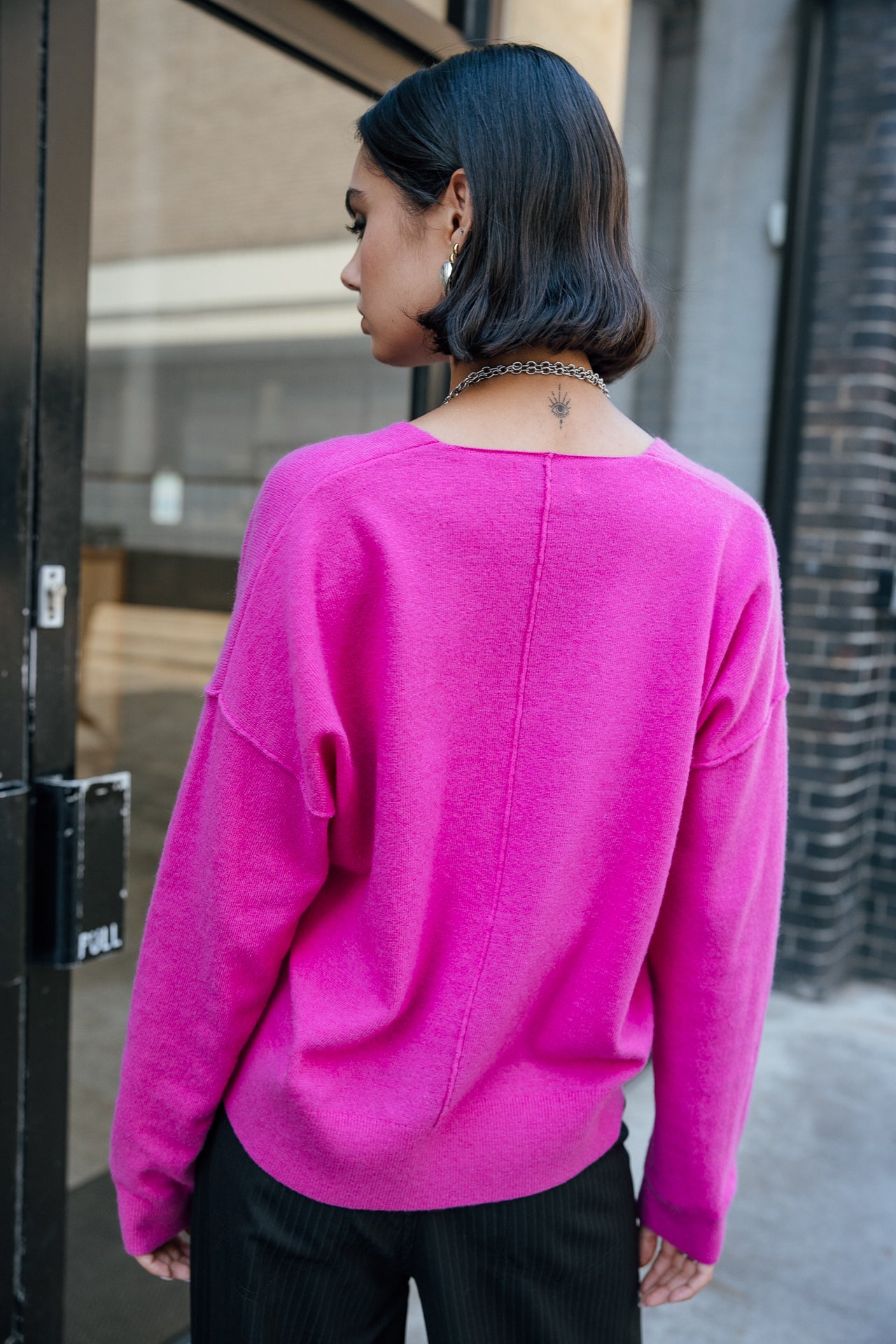 

Woll- & Kaschmirpullover Damen Pram rose violet | Freeman T. Porter