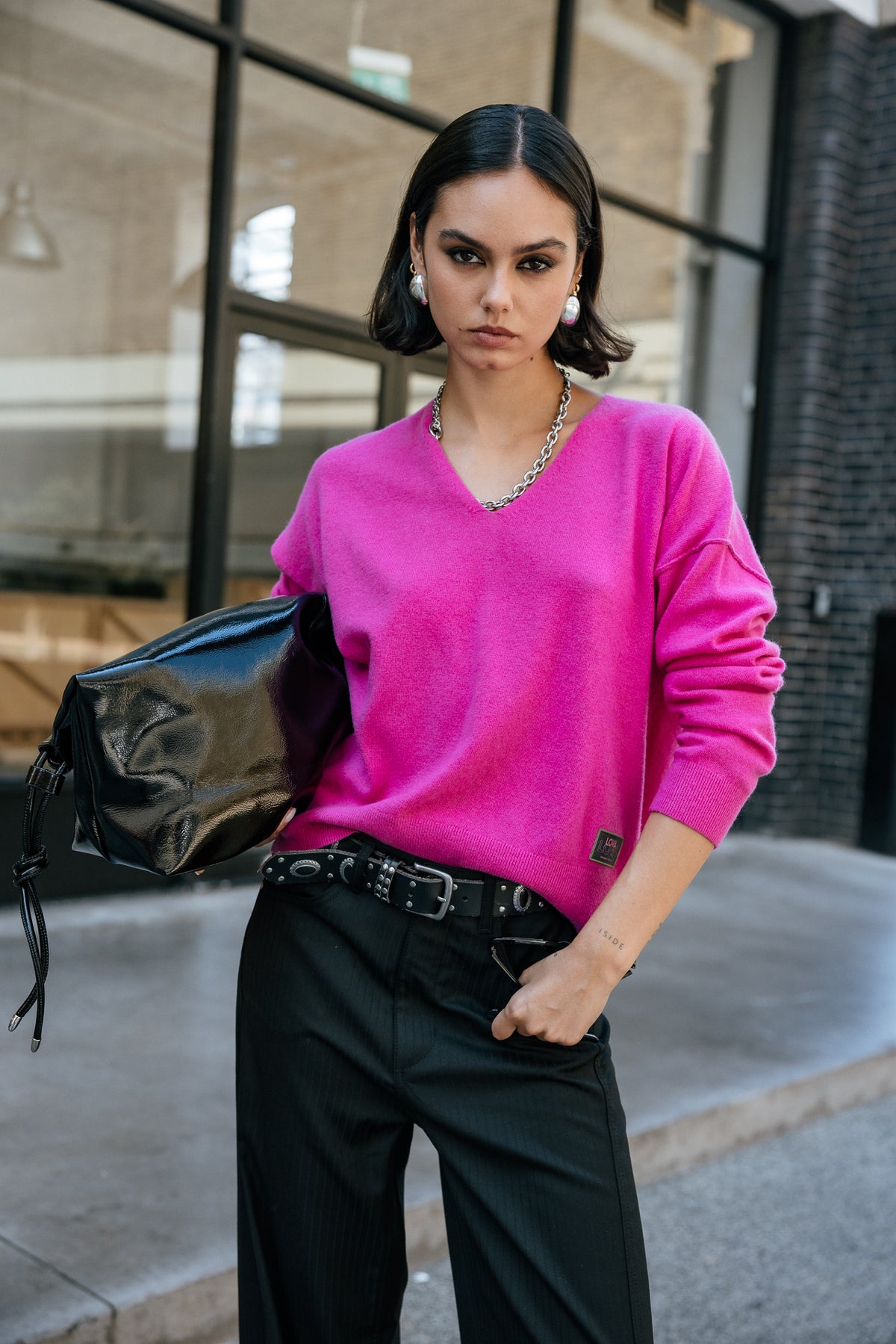 

Woll- & Kaschmirpullover Damen Pram rose violet | Freeman T. Porter