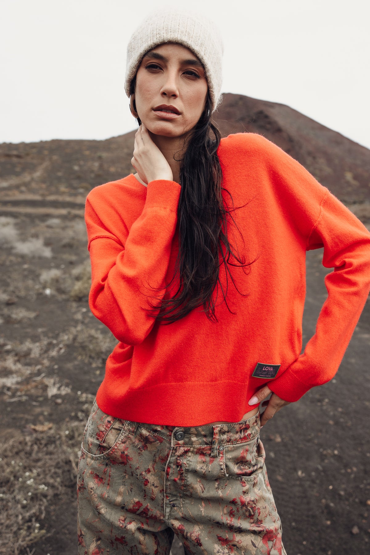 

Woll- & Kaschmirpullover Damen Pram fiery red | Freeman T. Porter