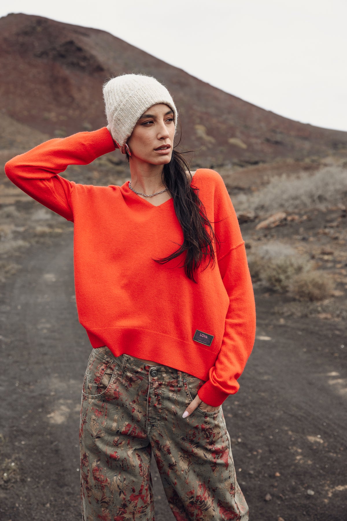 

Woll- & Kaschmirpullover Damen Pram fiery red | Freeman T. Porter