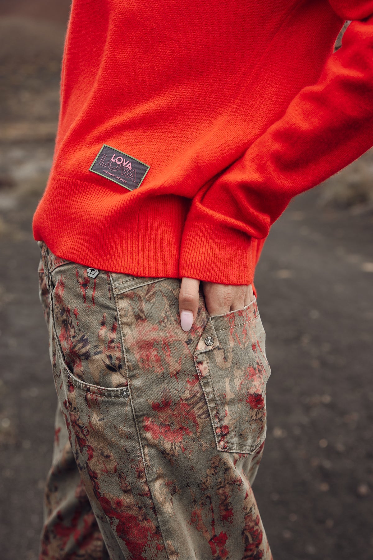 

Woll- & Kaschmirpullover Damen Pram fiery red | Freeman T. Porter
