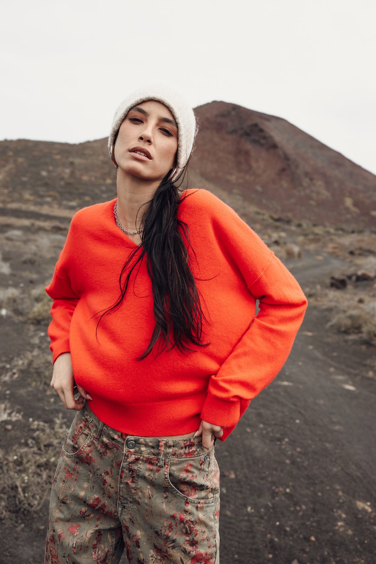 

Woll- & Kaschmirpullover Damen Pram fiery red | Freeman T. Porter