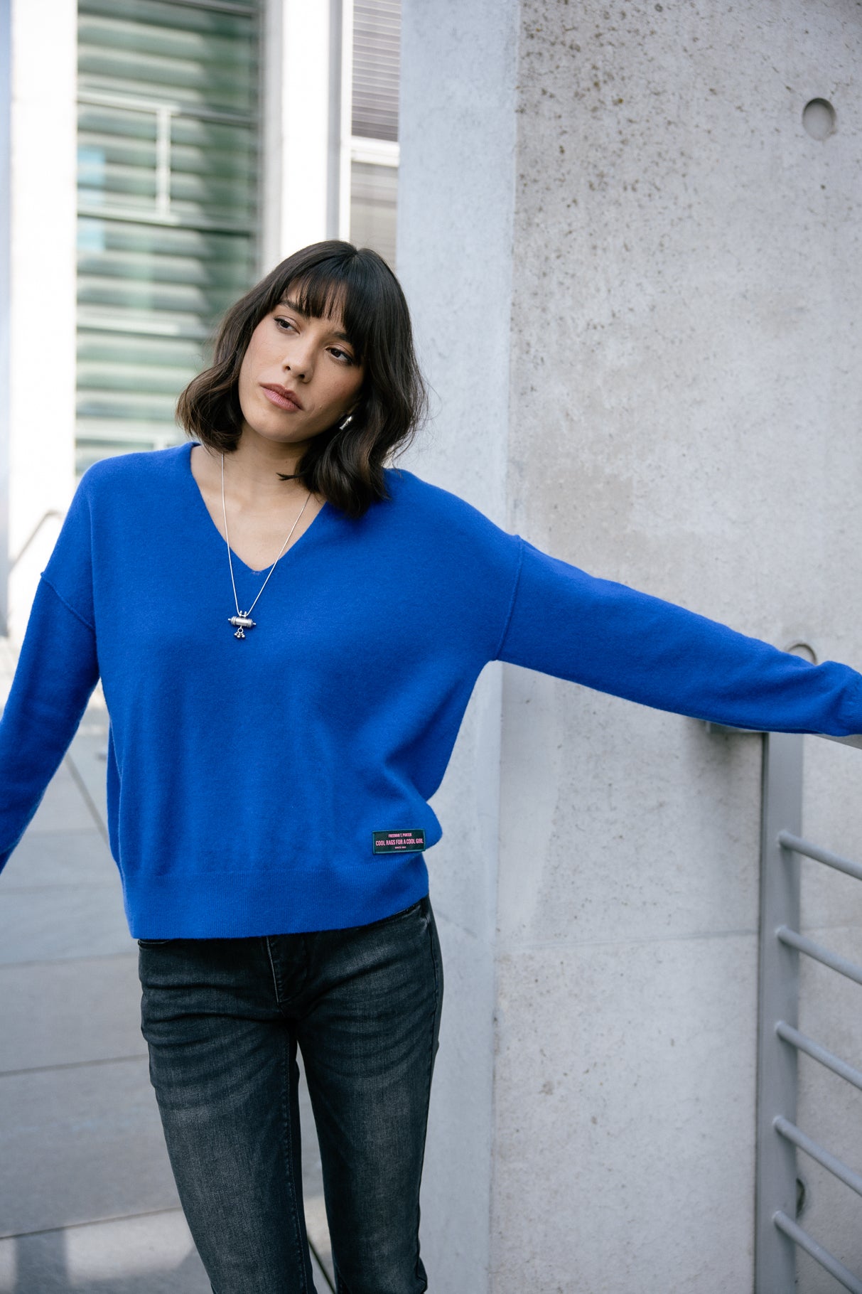 

Pull laine & cachemire Mujer Pram surf the web | Freeman T. Porter