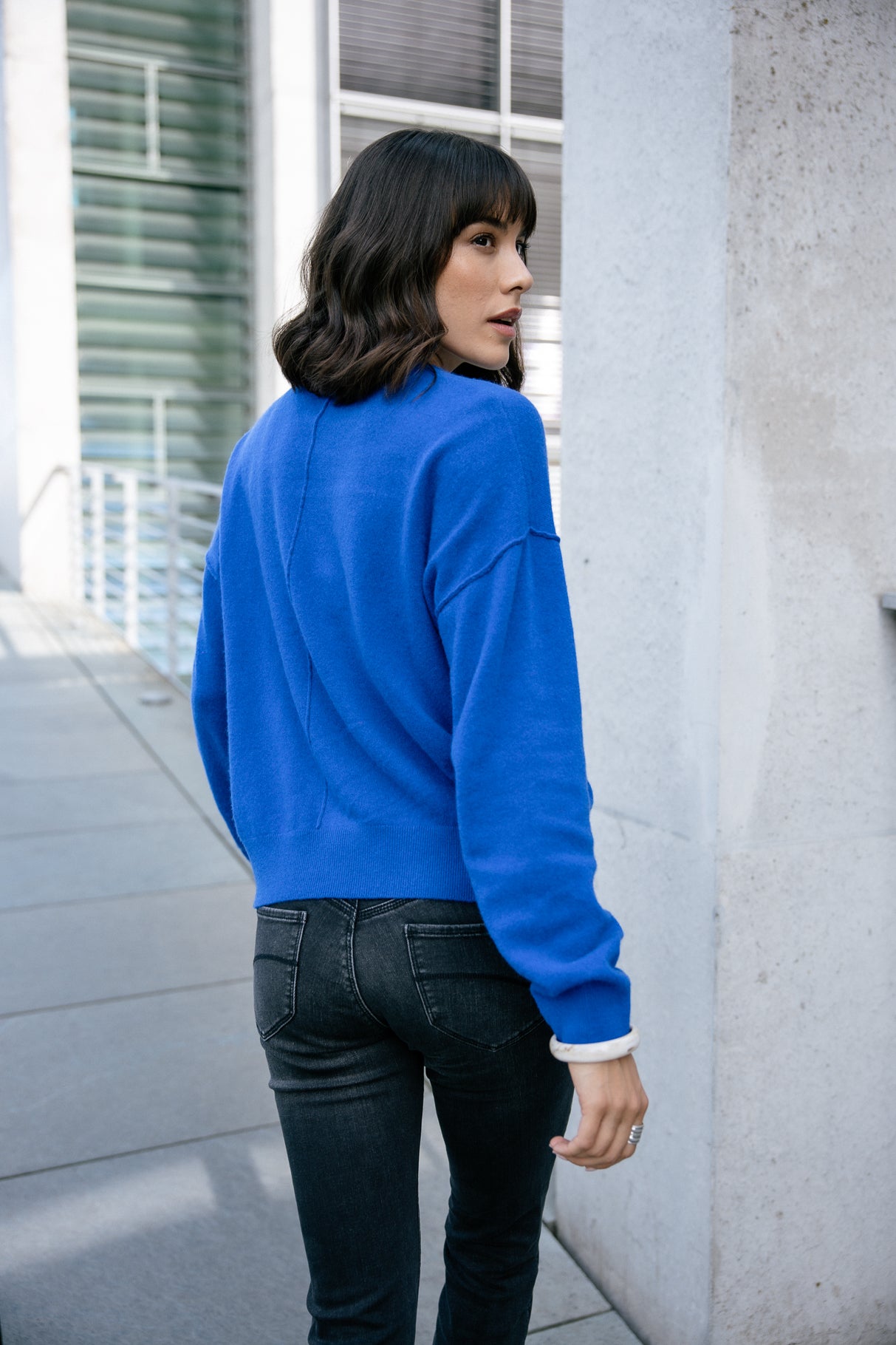 

Pull laine & cachemire Mujer Pram surf the web | Freeman T. Porter