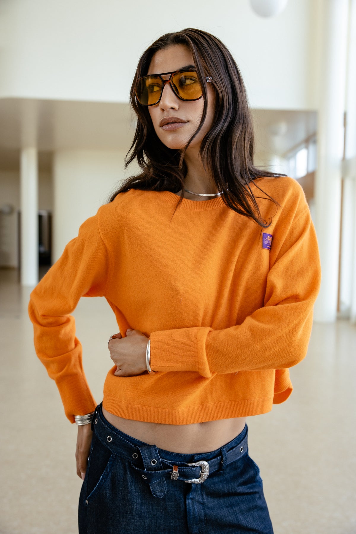   
            

Kurzer Pullover Damen Pharos orange peel | Freeman T. Porter
          