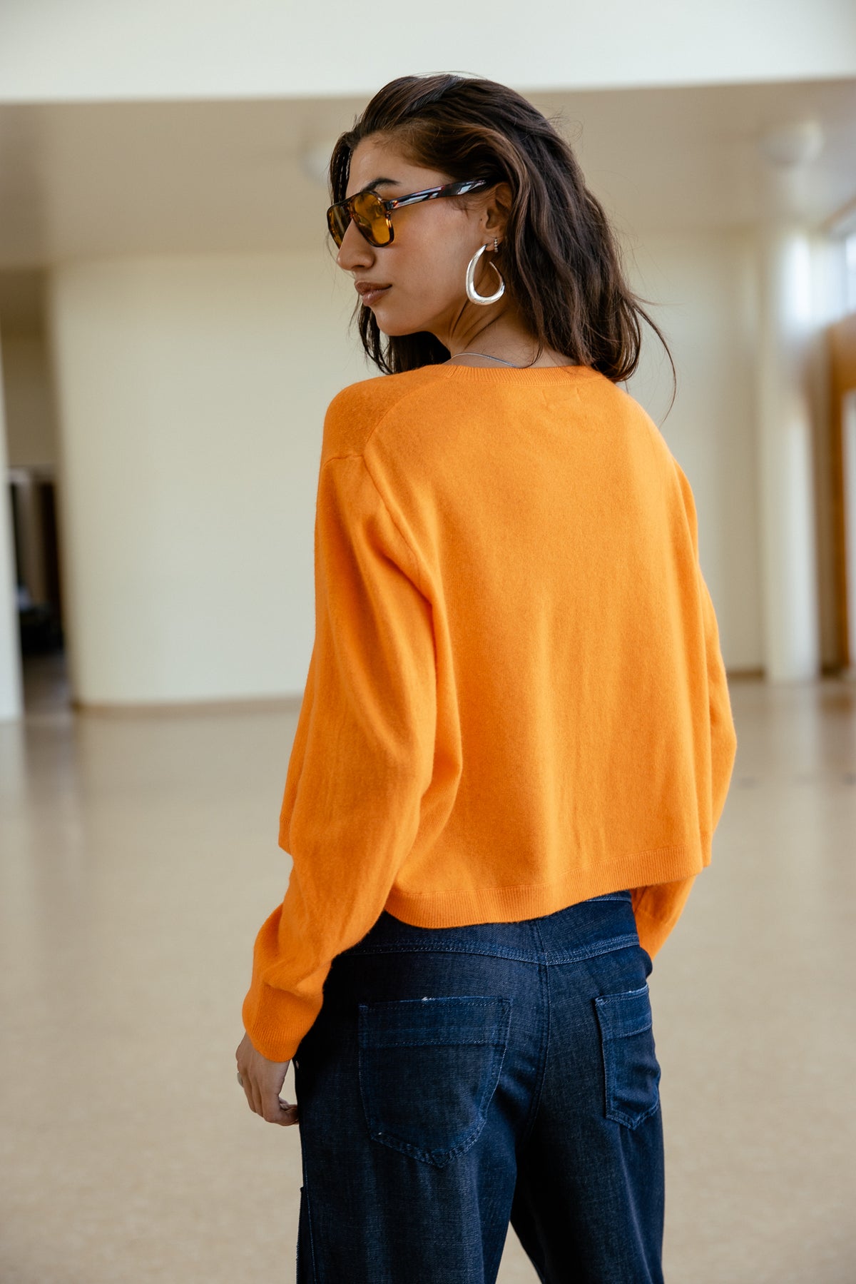 
              

Kurzer Pullover Damen Pharos orange peel | Freeman T. Porter
            