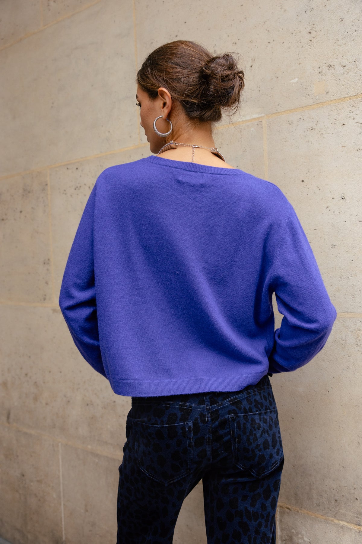 

Kurzer Pullover Damen Pharos deep blue | Freeman T. Porter
