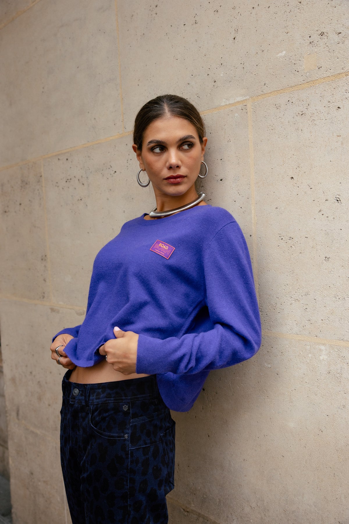 

Kurzer Pullover Damen Pharos deep blue | Freeman T. Porter