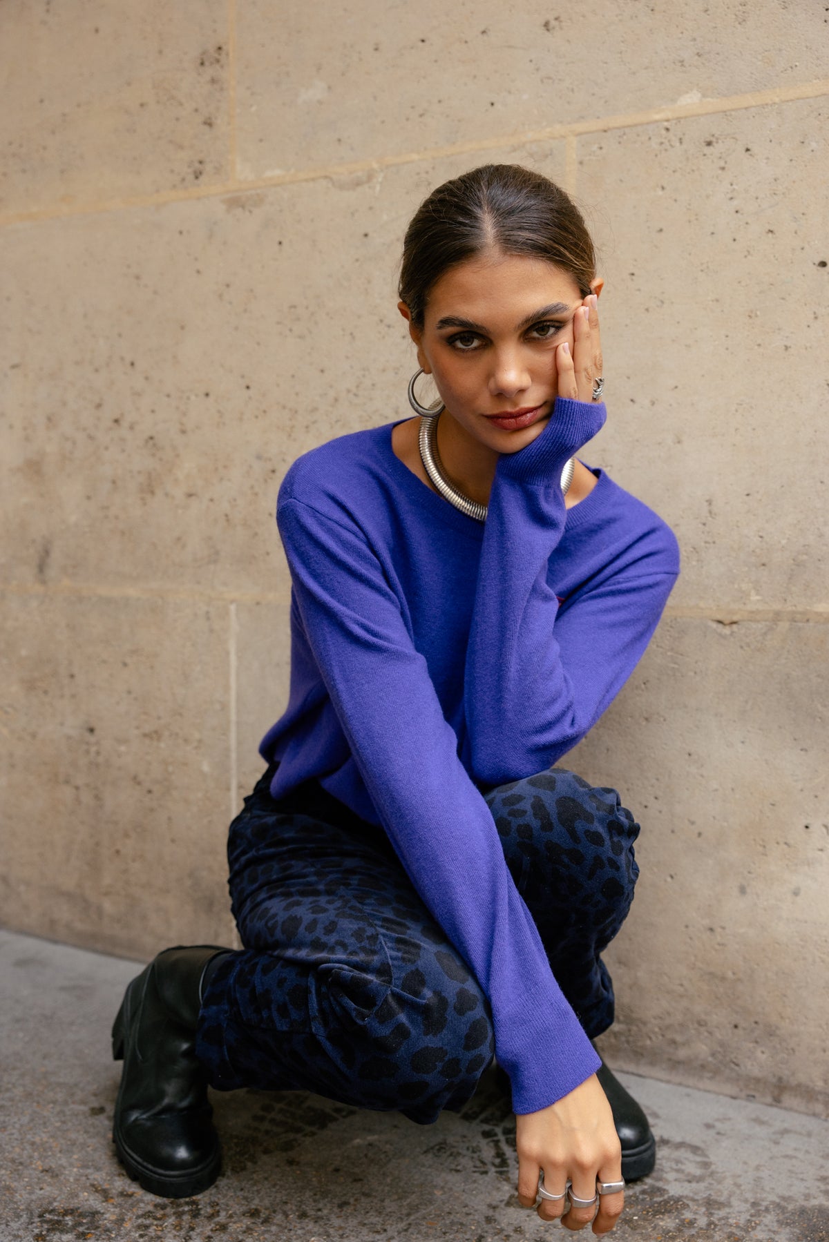 

Kurzer Pullover Damen Pharos deep blue | Freeman T. Porter
