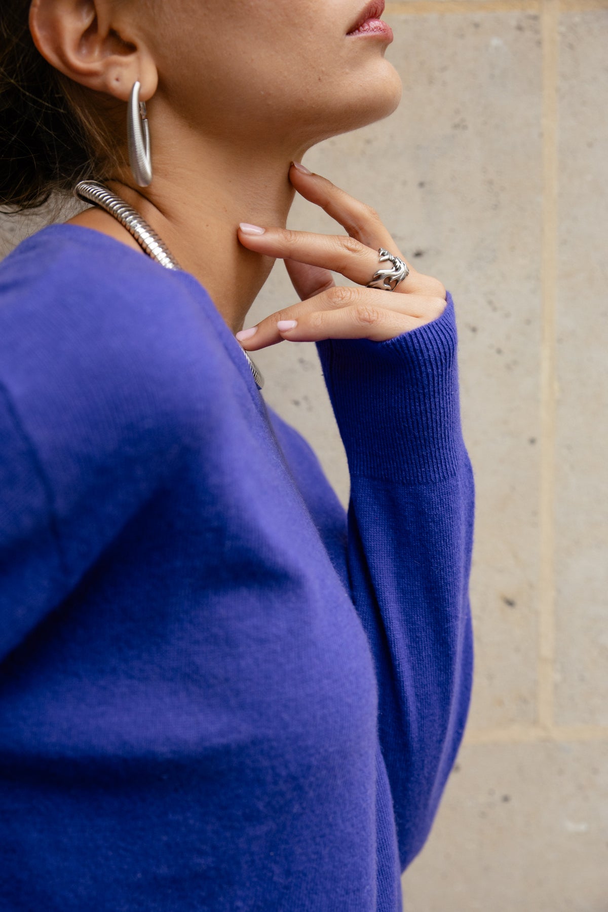 

Kurzer Pullover Damen Pharos deep blue | Freeman T. Porter