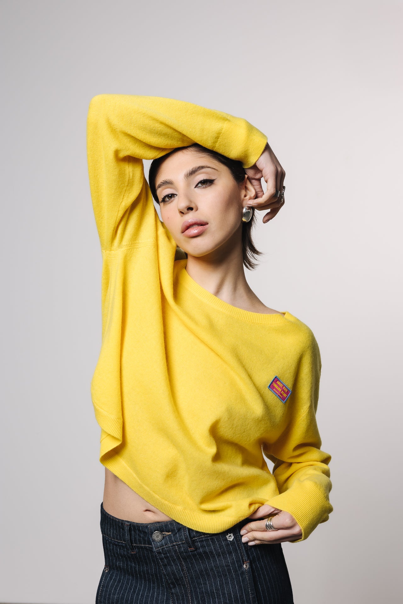 

Jersey corto Mujer Pharos yellow | Freeman T. Porter