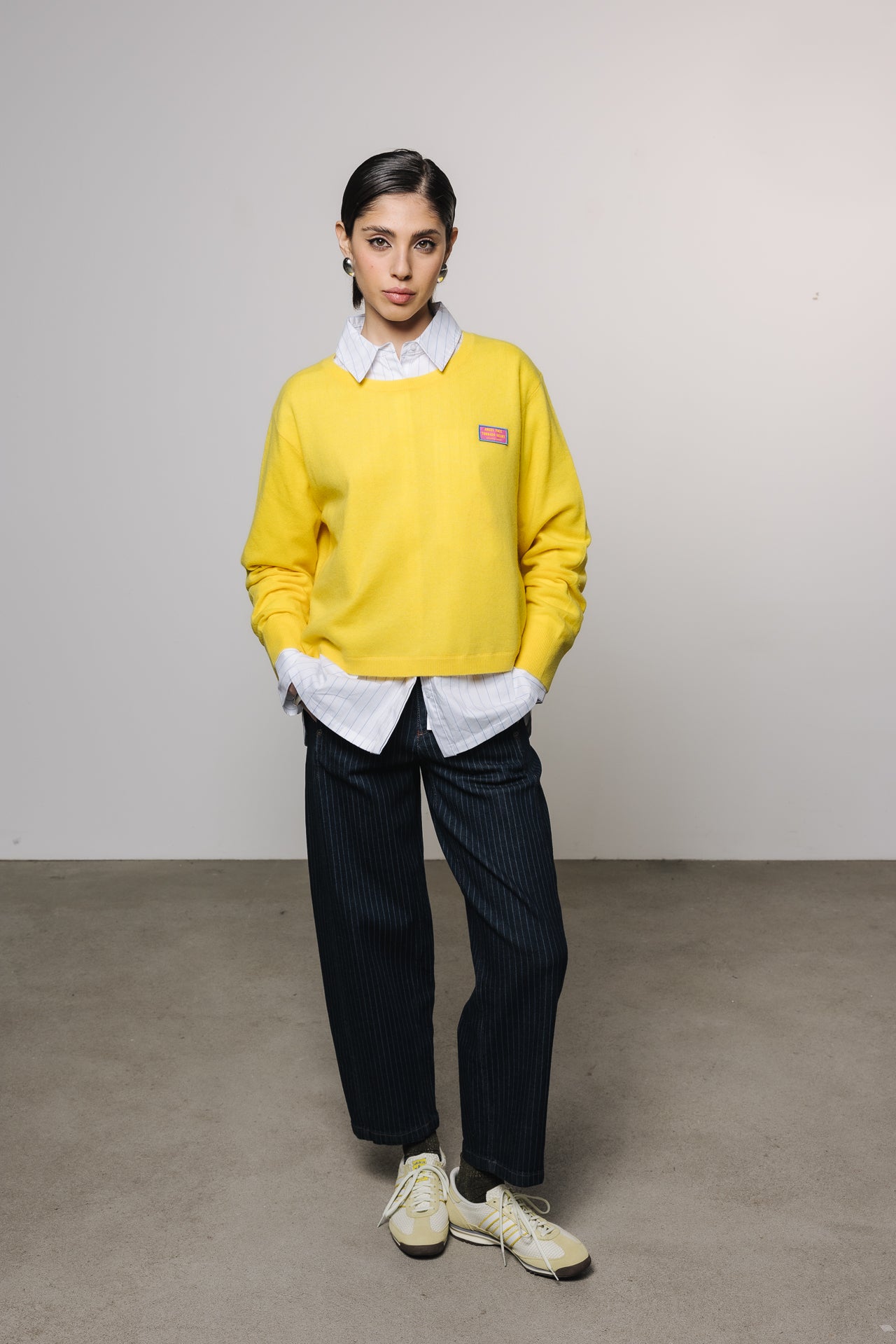 

Jersey corto Mujer Pharos yellow | Freeman T. Porter