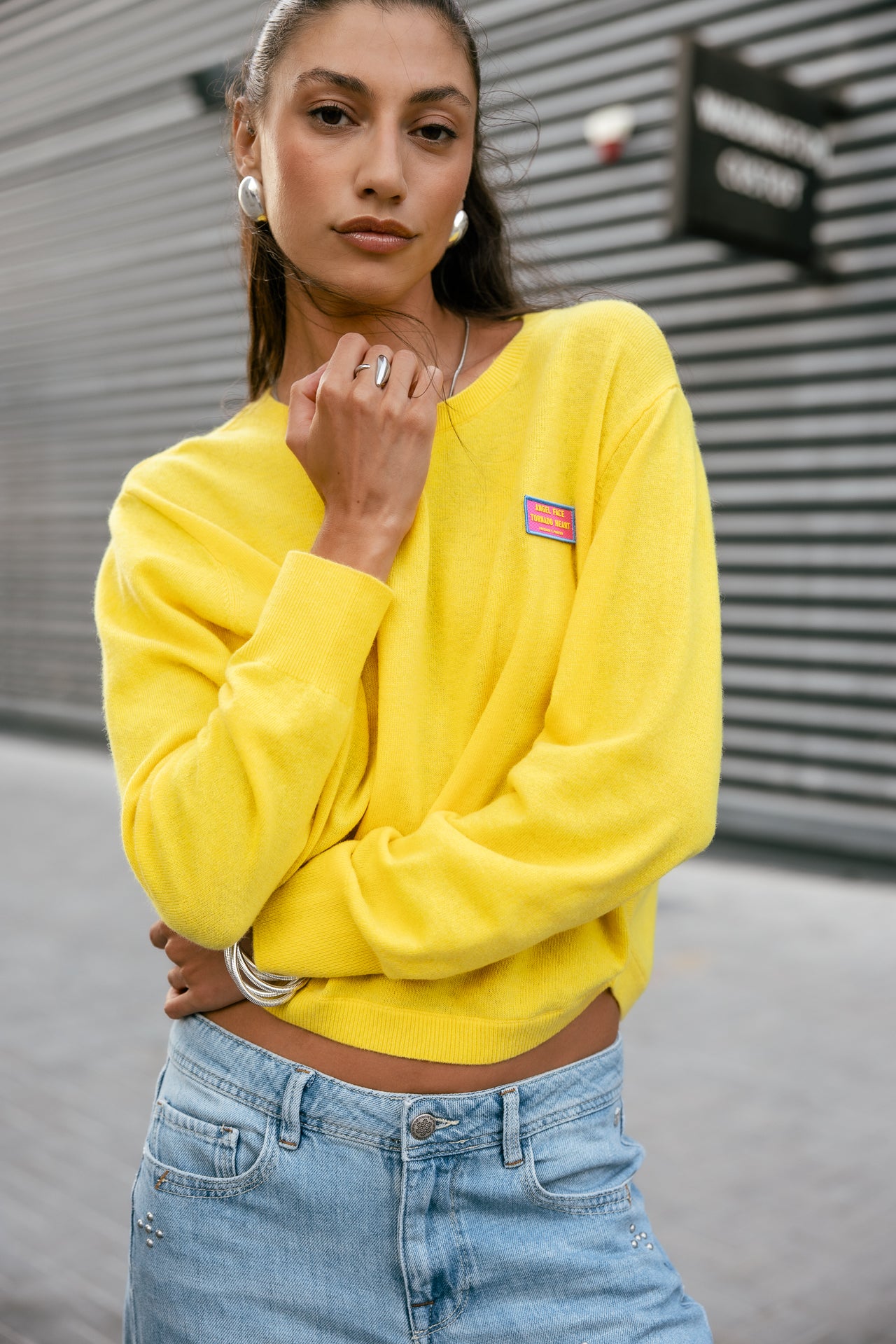 

Pull court Femme Pharos yellow | Freeman T. Porter