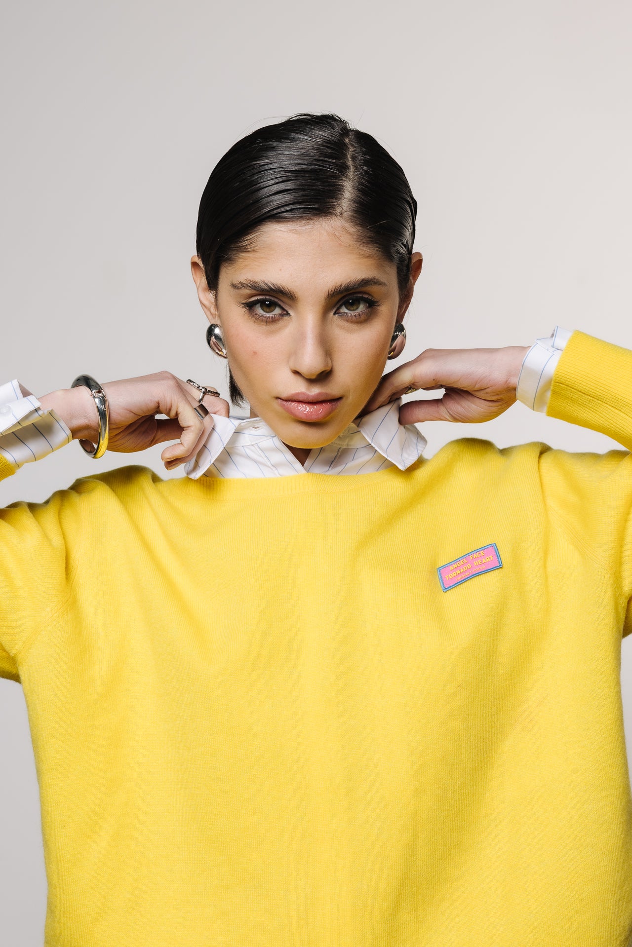 

Jersey corto Mujer Pharos yellow | Freeman T. Porter