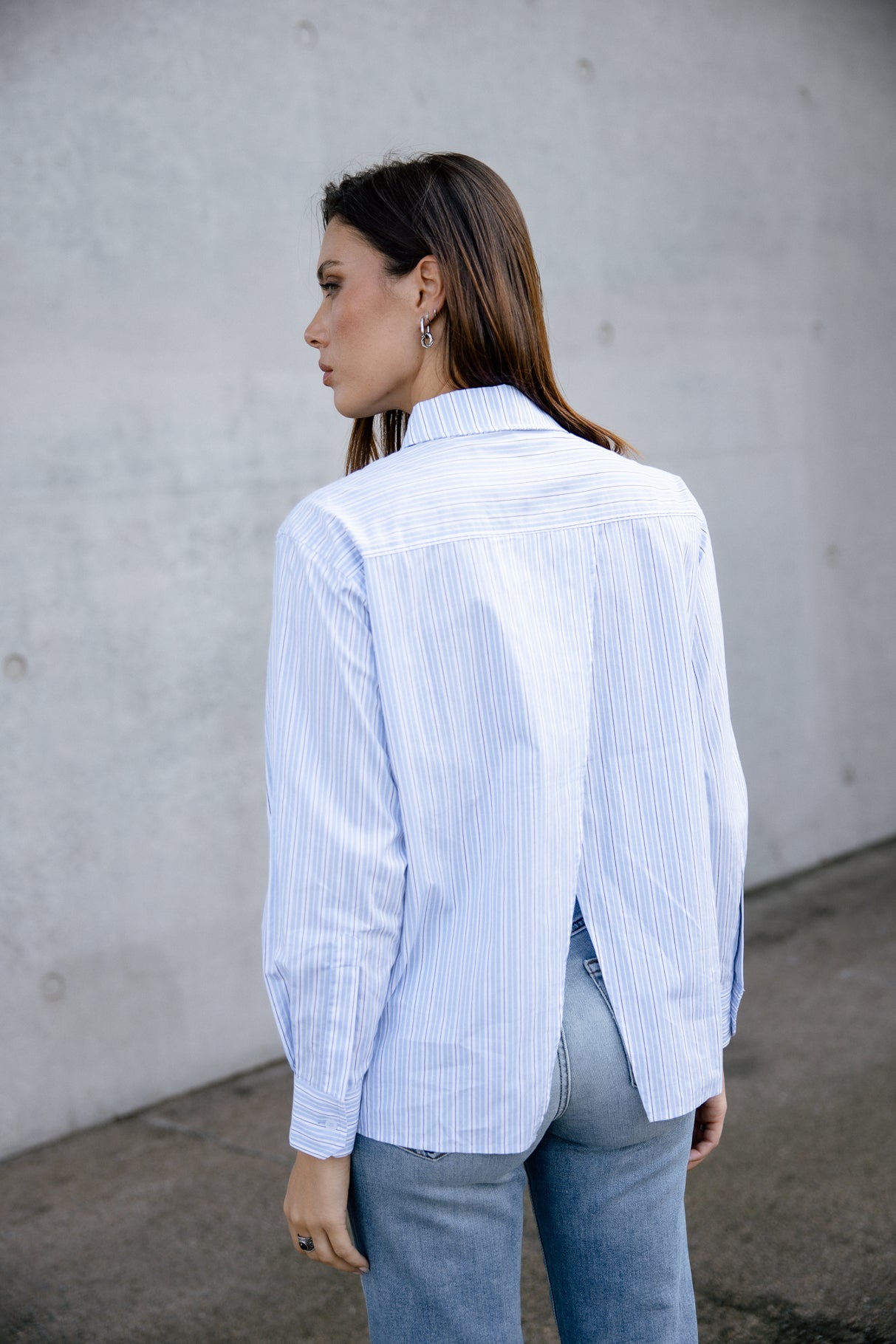 

Chemise rayée Frau Chamy Stripe granada sky | Freeman T. Porter
