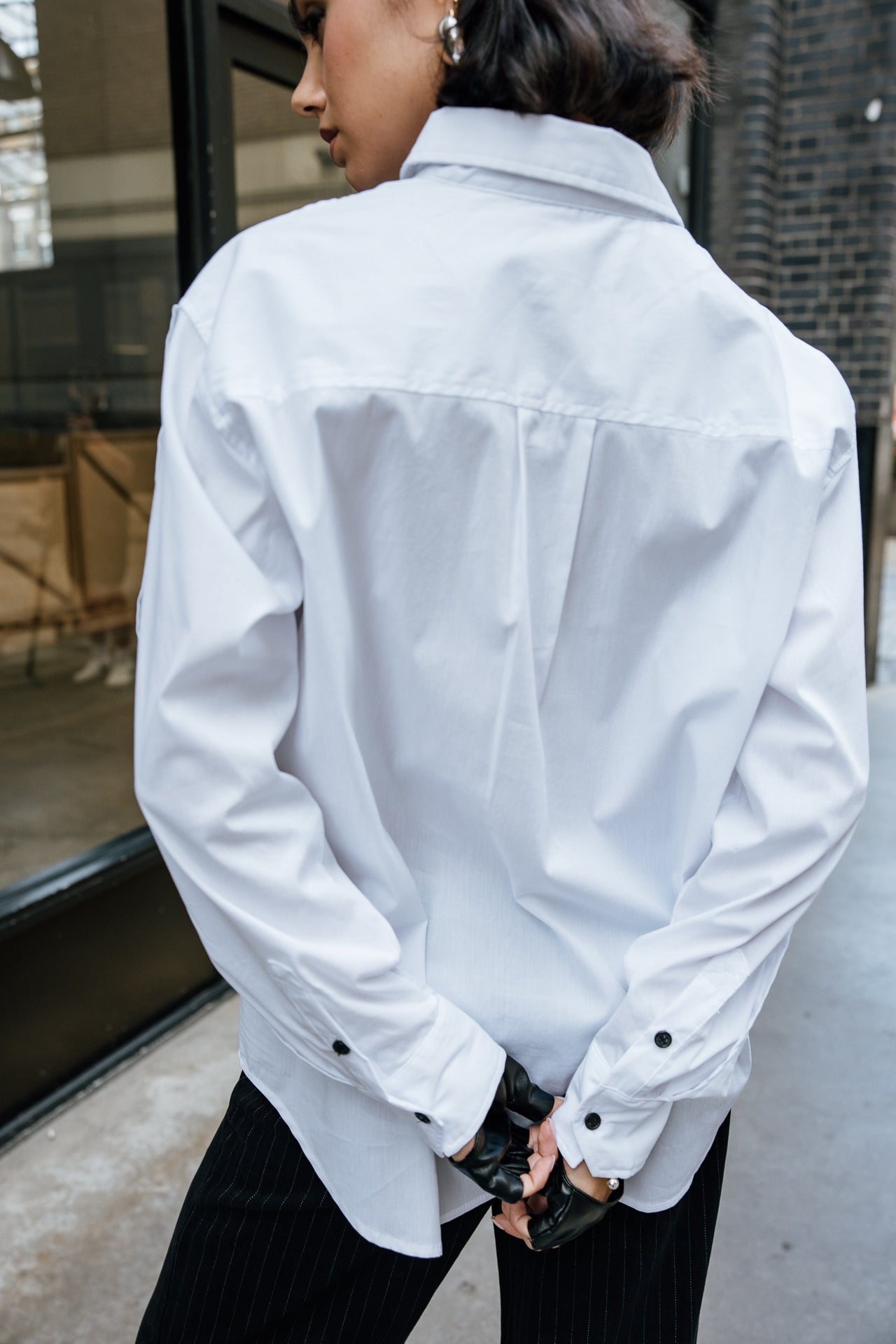 

Oversize-Hemd Damen Chenoa Punk white | Freeman T. Porter