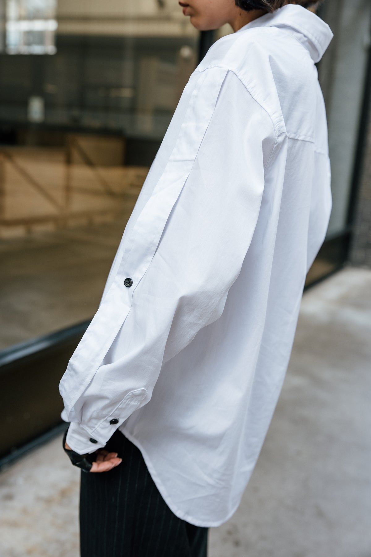 

Oversize-Hemd Damen Chenoa Punk white | Freeman T. Porter