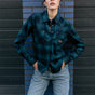 

Camisa a cuadros Mujer Chirina Rhinestones original | Freeman T. Porter