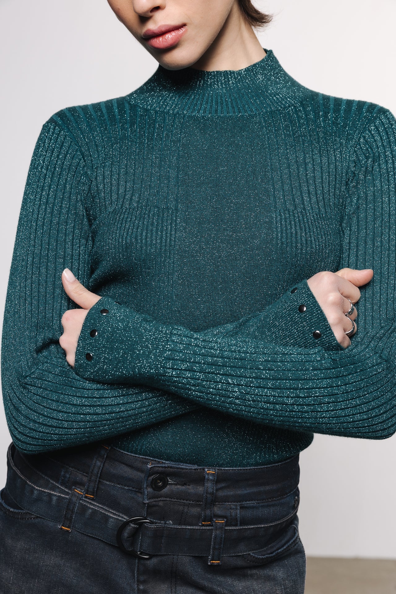 

Jersey con lúrex Mujer Pristila saphir | Freeman T. Porter