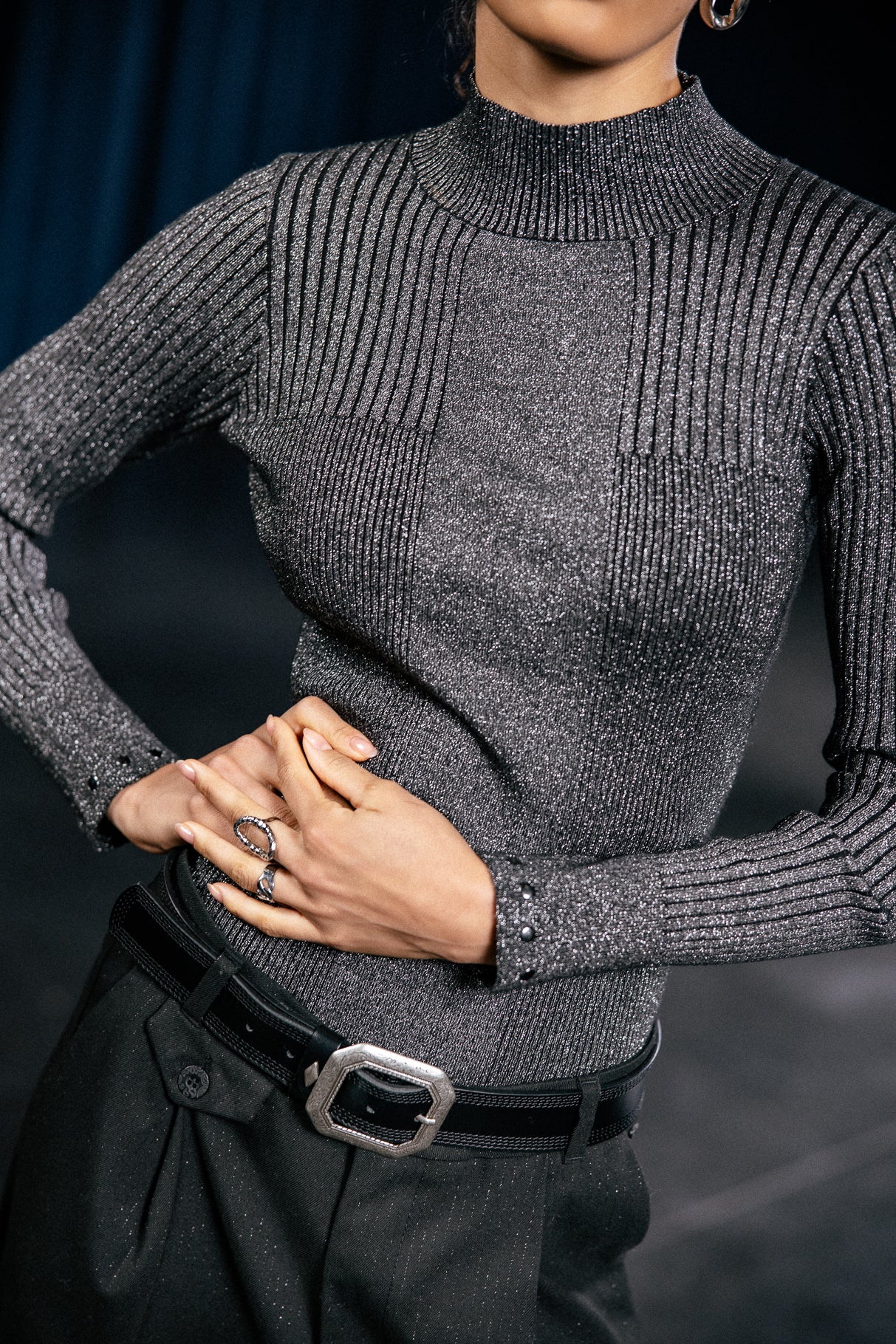 

Pull avec lurex Femme Pristila silver | Freeman T. Porter