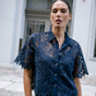 

Chemise en dentelle Femme Choko Lace black iris | Freeman T. Porter