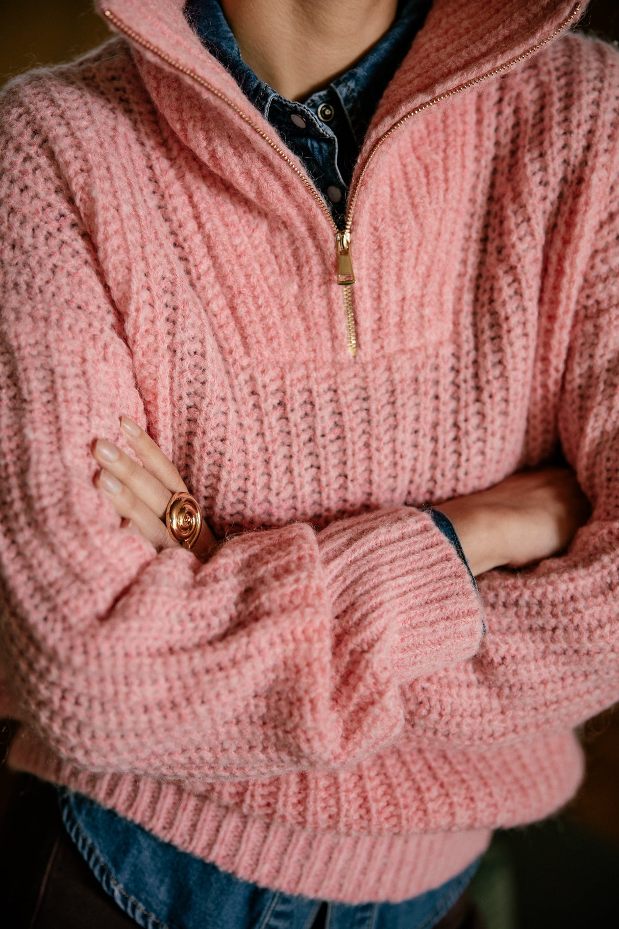 
              

Pull en mohair Femme Prema pink | Freeman T. Porter
            