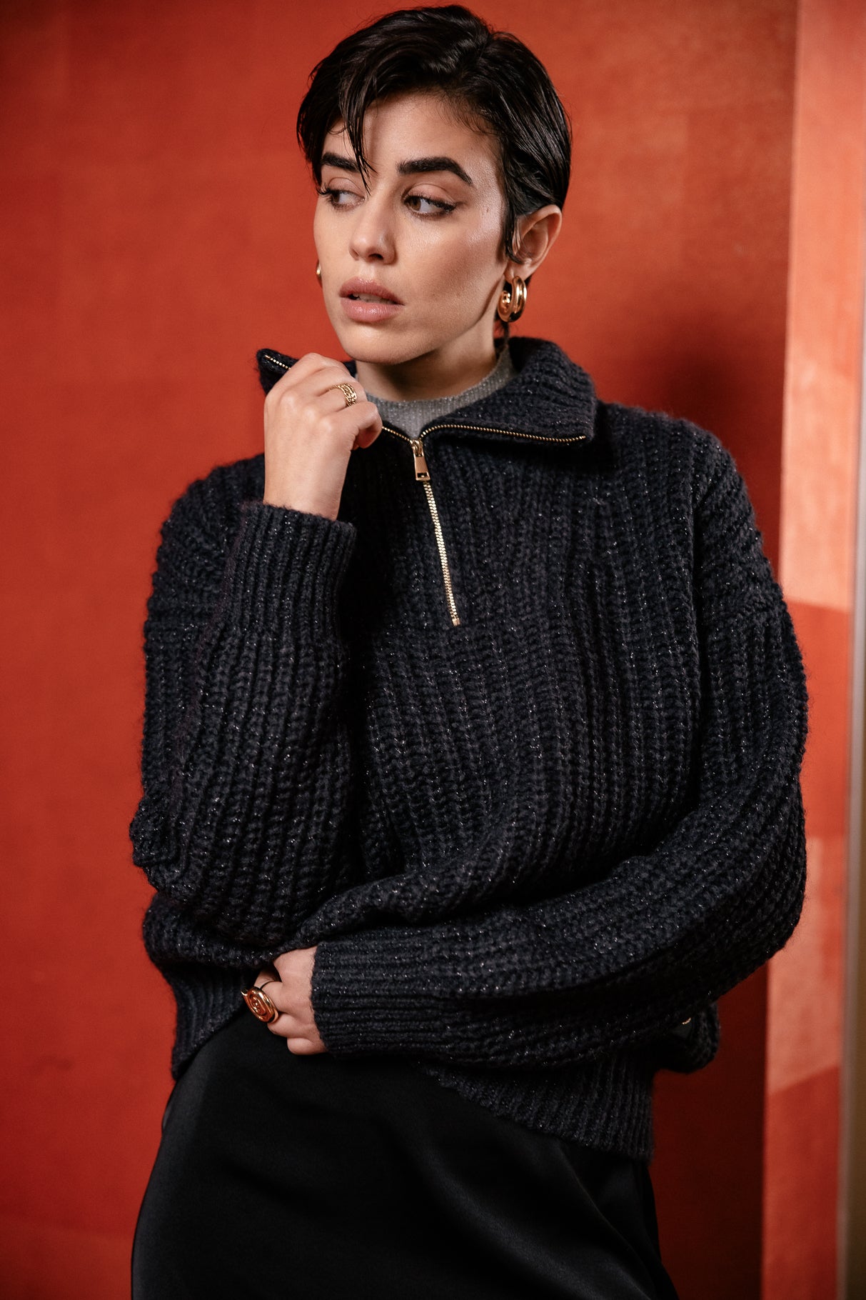 
              

Pull en mohair Femme Prema carbone | Freeman T. Porter
            