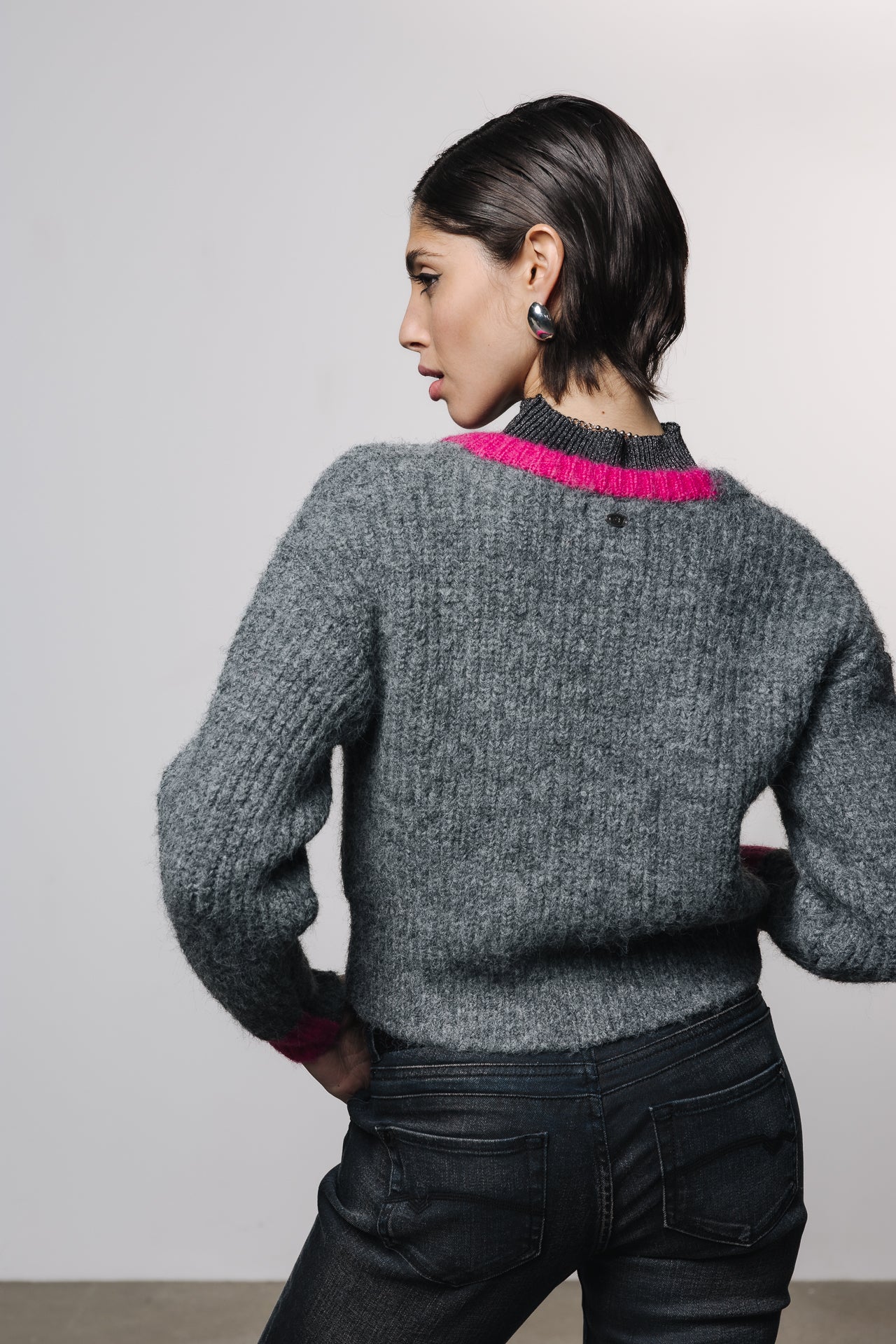 
              

Cardigan  Femme Pace grey / pink | Freeman T. Porter
            