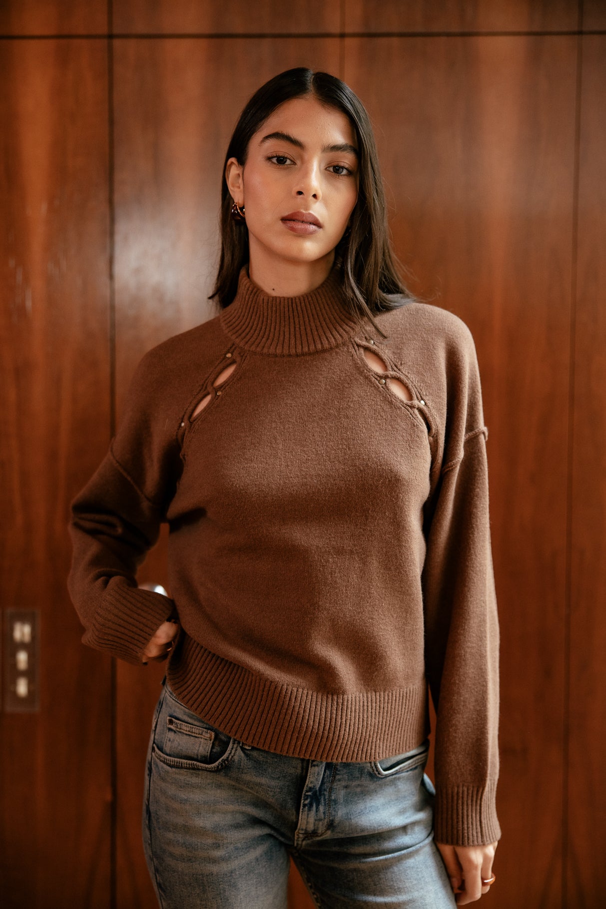   
            

Pull col montant Femme Raphy bison | Freeman T. Porter
          