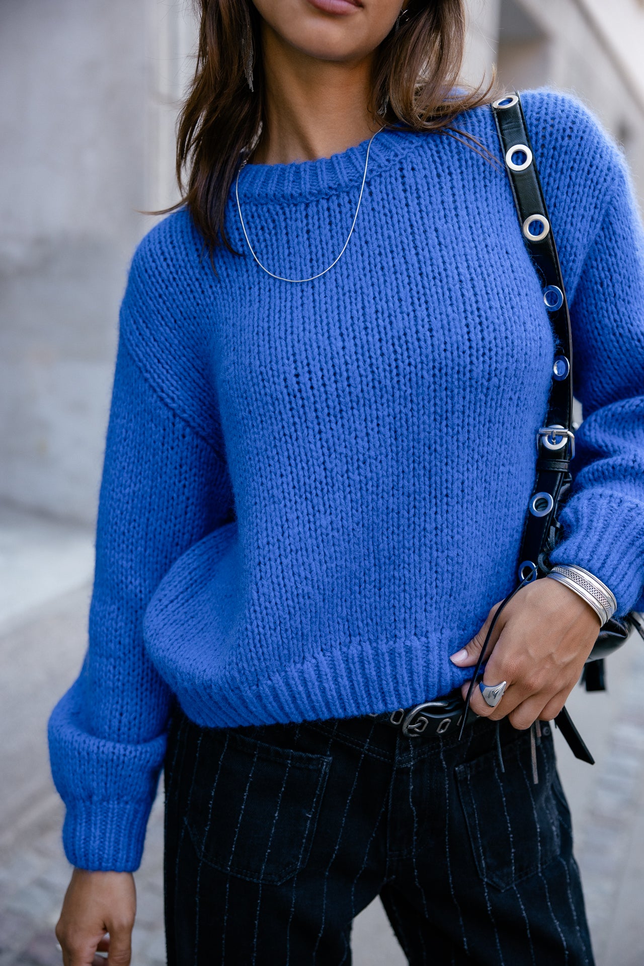   
            

Mohair-Pullover Damen Passy electric blue | Freeman T. Porter
          