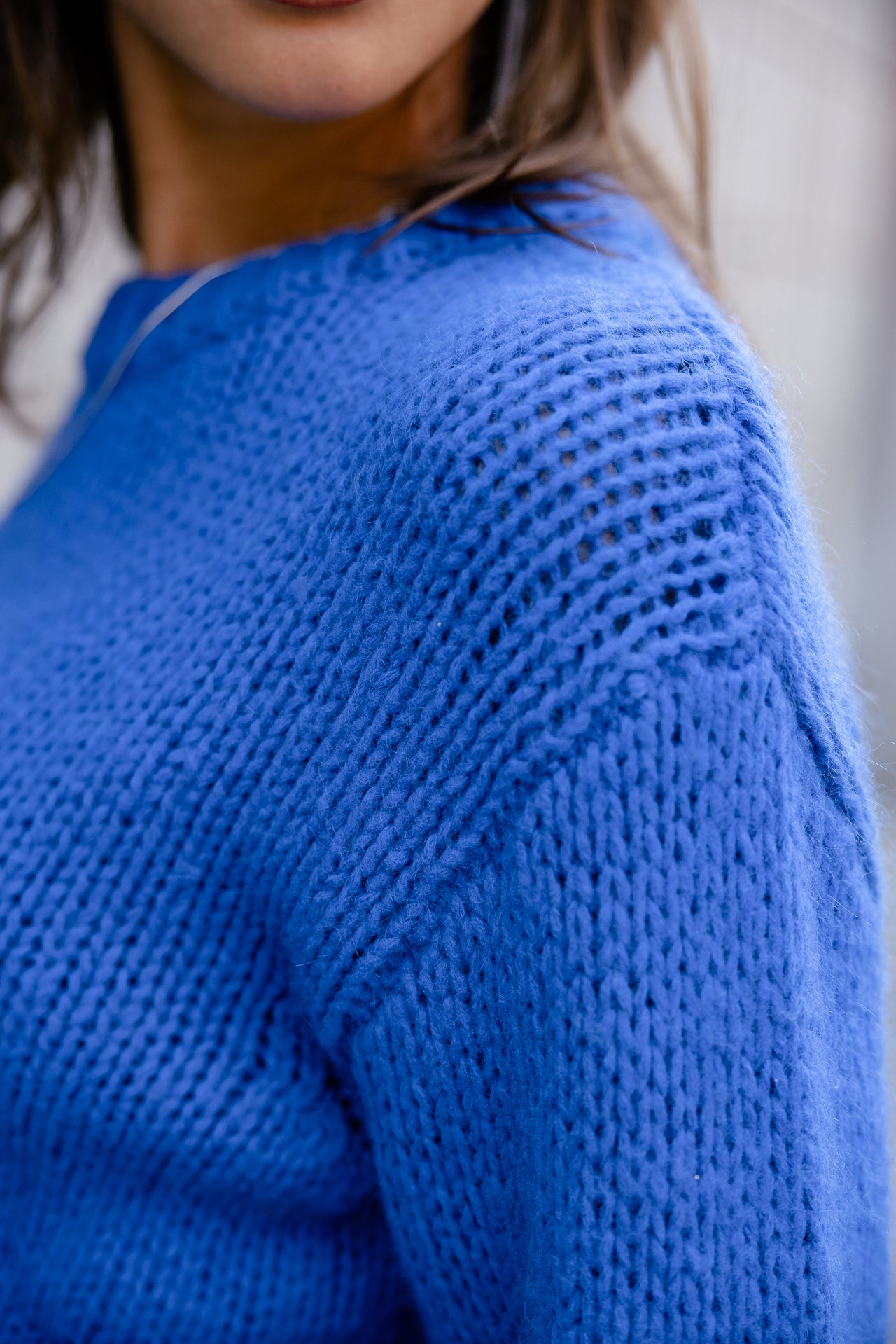 

Pull en mohair Femme Passy electric blue | Freeman T. Porter