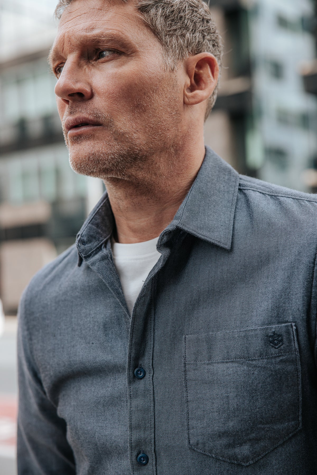 

Straight shirt Men Jeremiah Bitwill navy | Freeman T. Porter