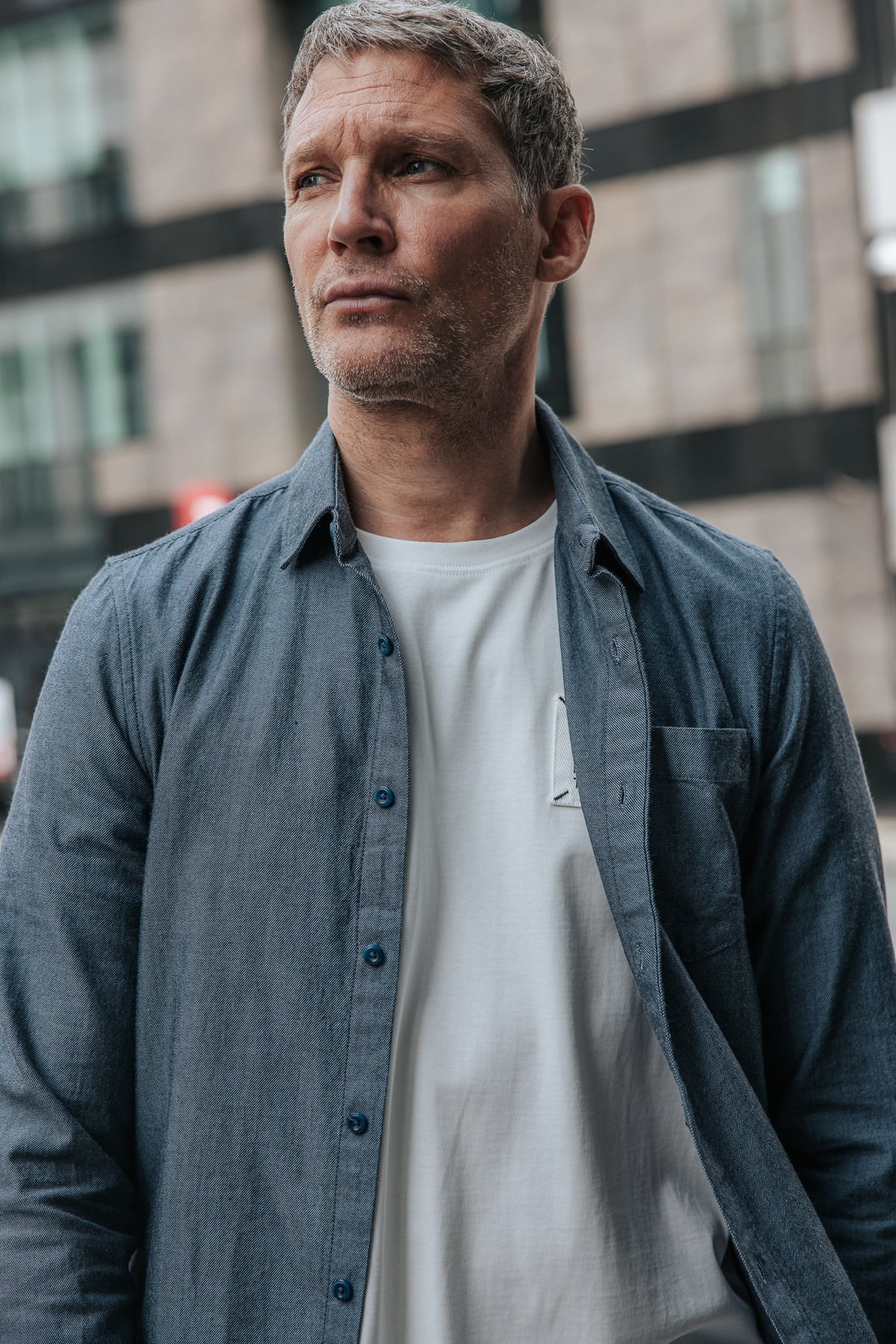 

Straight shirt Men Jeremiah Bitwill navy | Freeman T. Porter