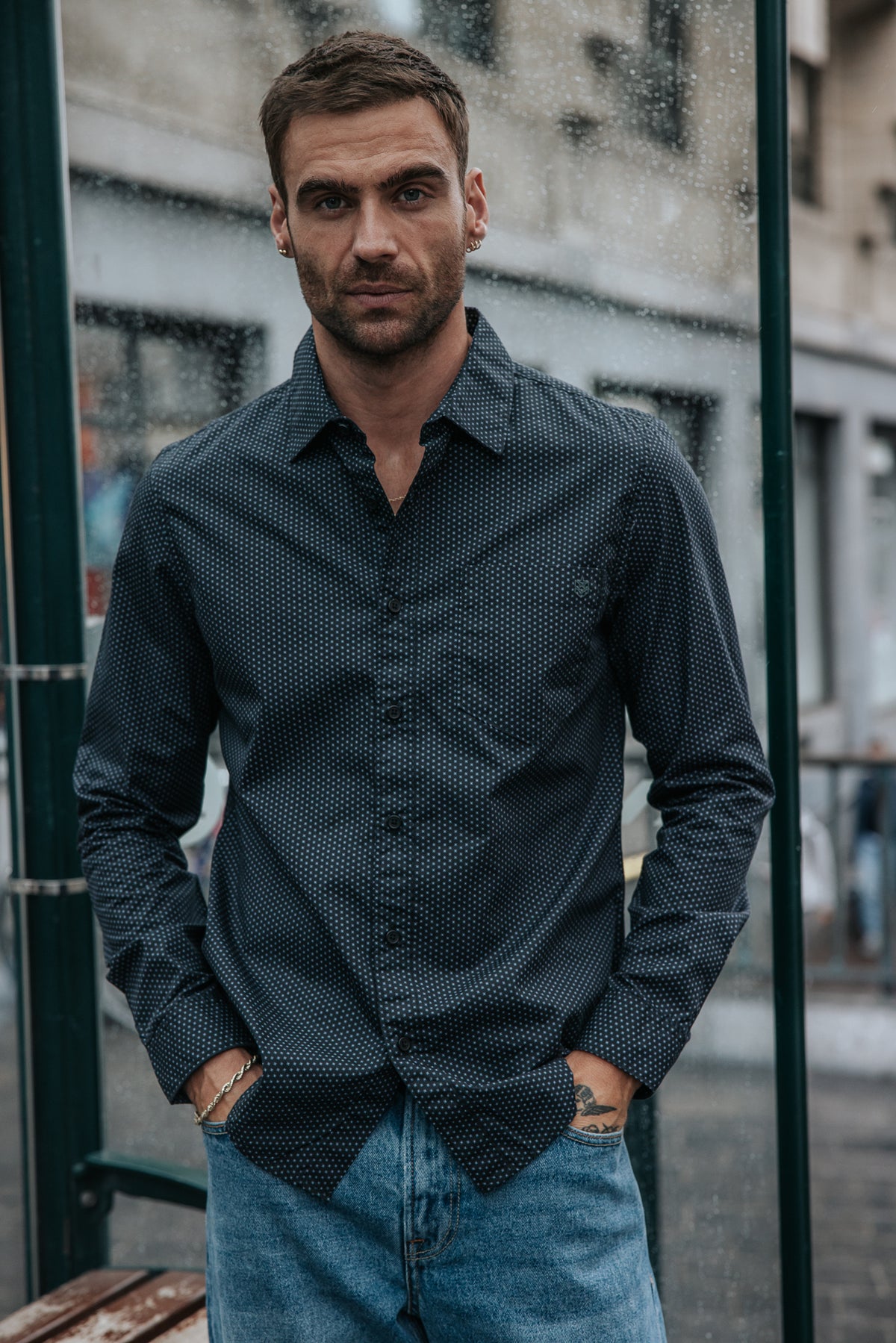 
              

Chemise droite Homme Jeremiah Elton original | Freeman T. Porter
            