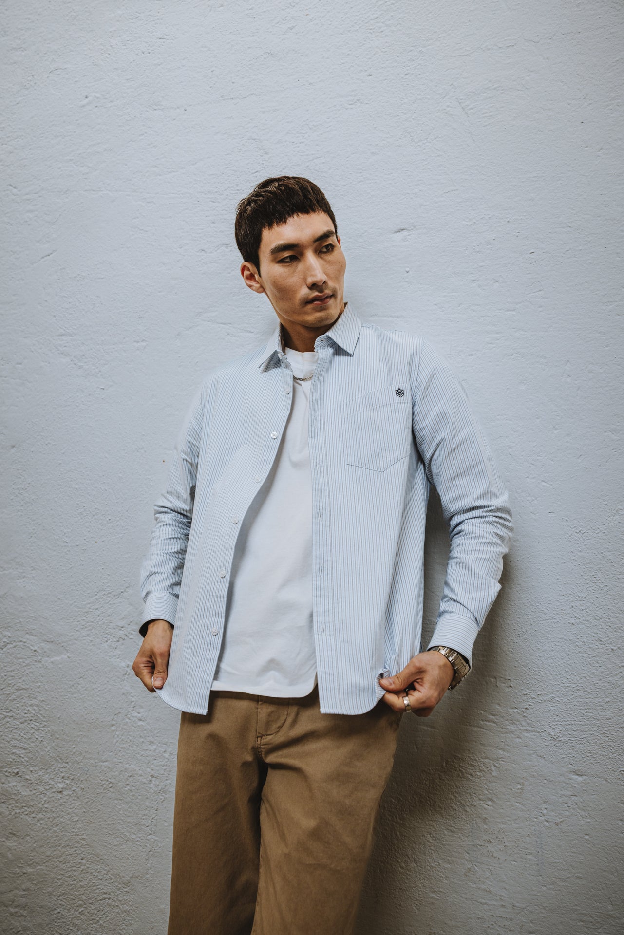 

Chemise droite Homme Jeremiah Stripes original | Freeman T. Porter