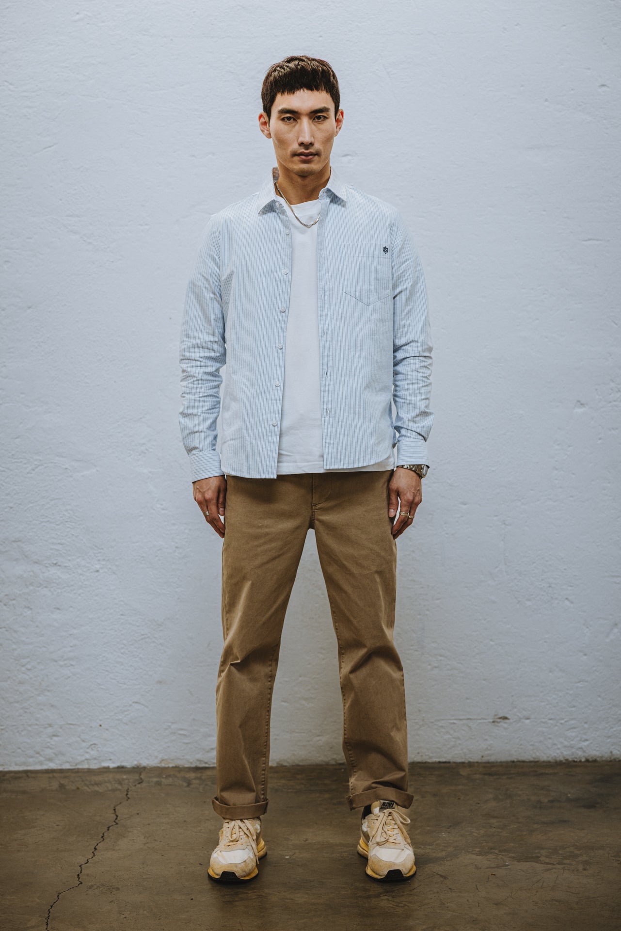 

Chemise droite Homme Jeremiah Stripes original | Freeman T. Porter