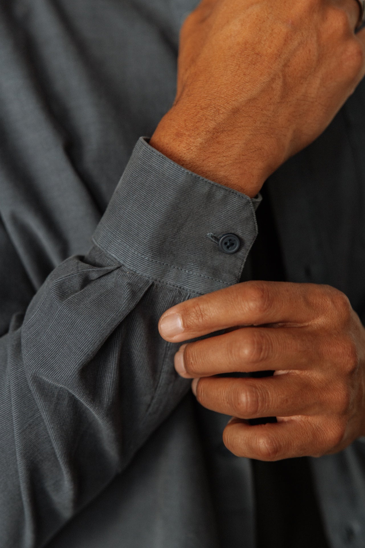 

Chemise droite Hombres Jeremiah Milleraies grisaille | Freeman T. Porter