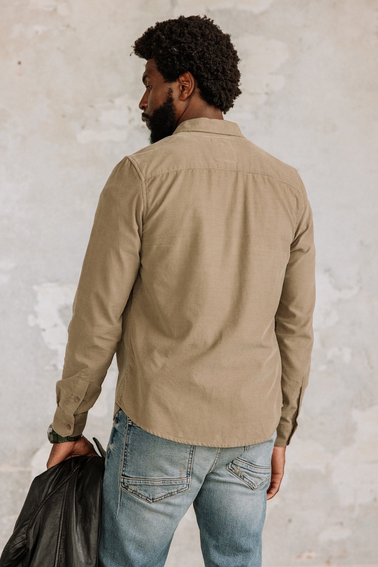 

Chemise droite Hombres Jeremiah Milleraies vetiver | Freeman T. Porter