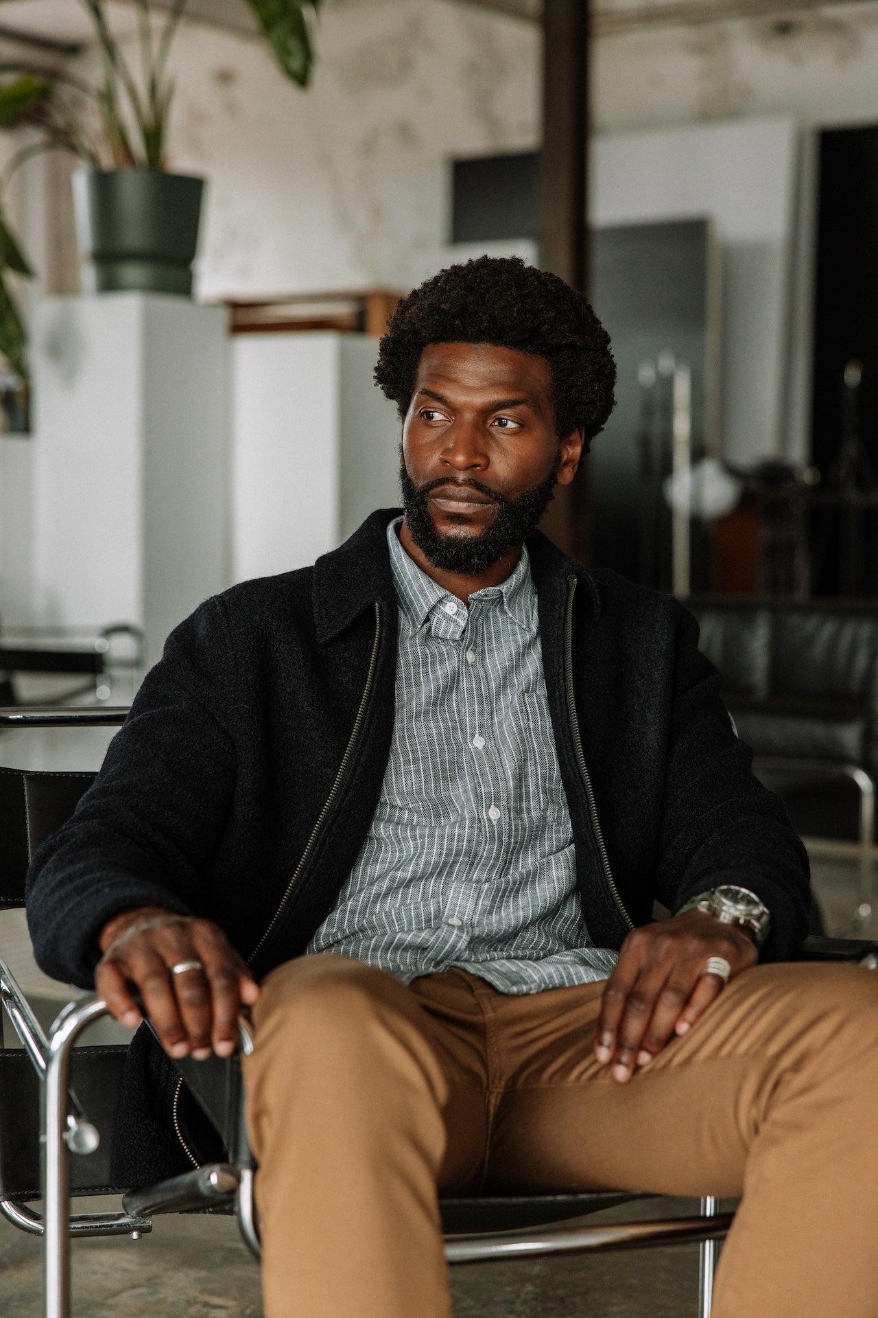 

Chemise droite Hombres Jeremiah Sluban original | Freeman T. Porter