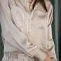 

Chemise ample cropped Frau Caretina Satinado gold | Freeman T. Porter