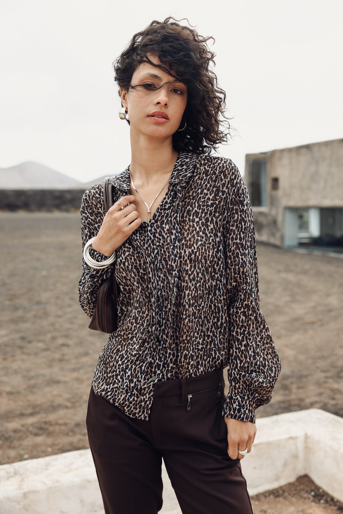 

Camisa com padrão leopardo Mulher Chickya Soft leo original | Freeman T. Porter