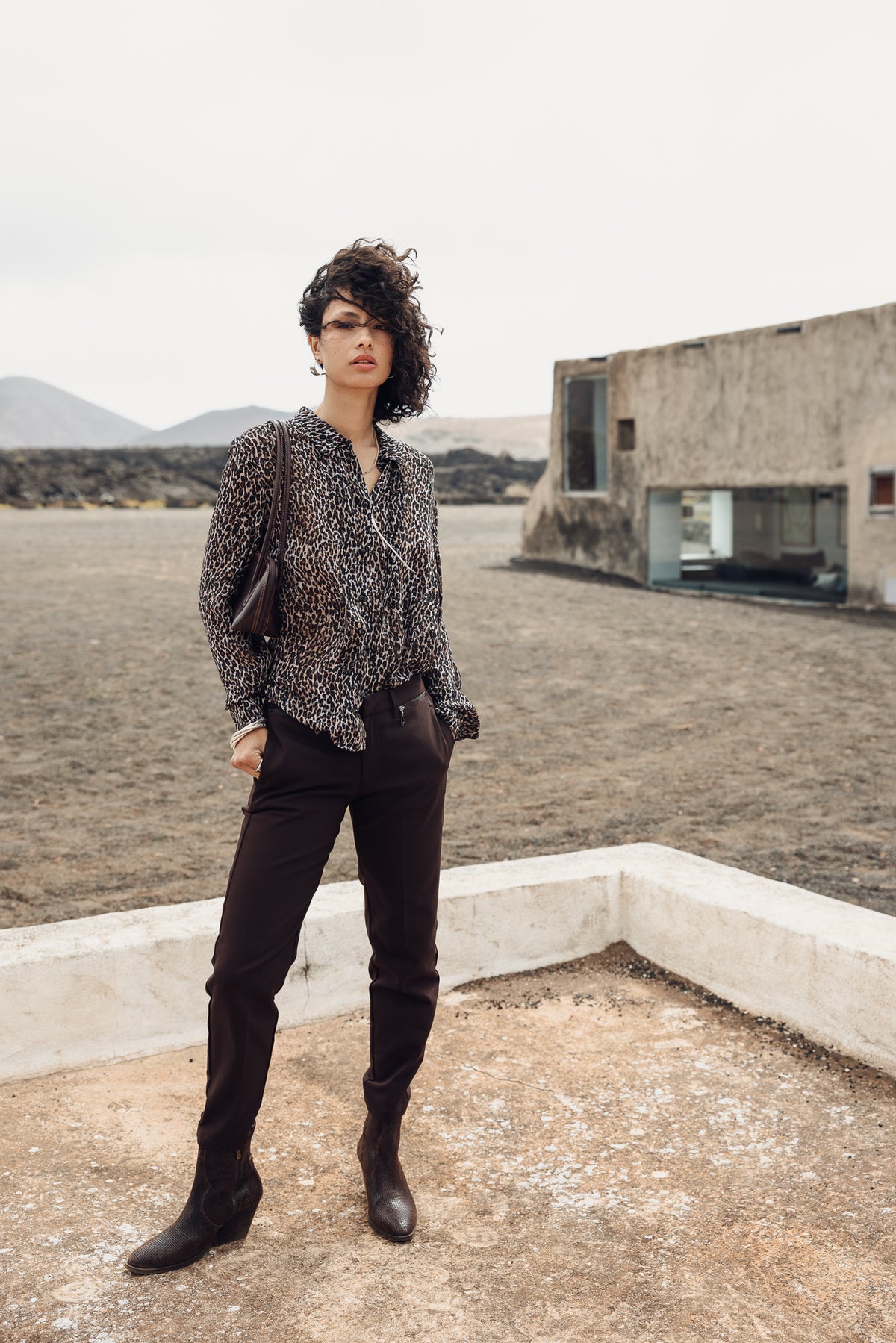 

Camisa com padrão leopardo Mulher Chickya Soft leo original | Freeman T. Porter