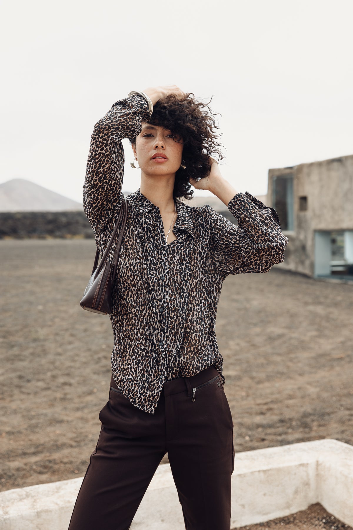 

Camisa com padrão leopardo Mulher Chickya Soft leo original | Freeman T. Porter