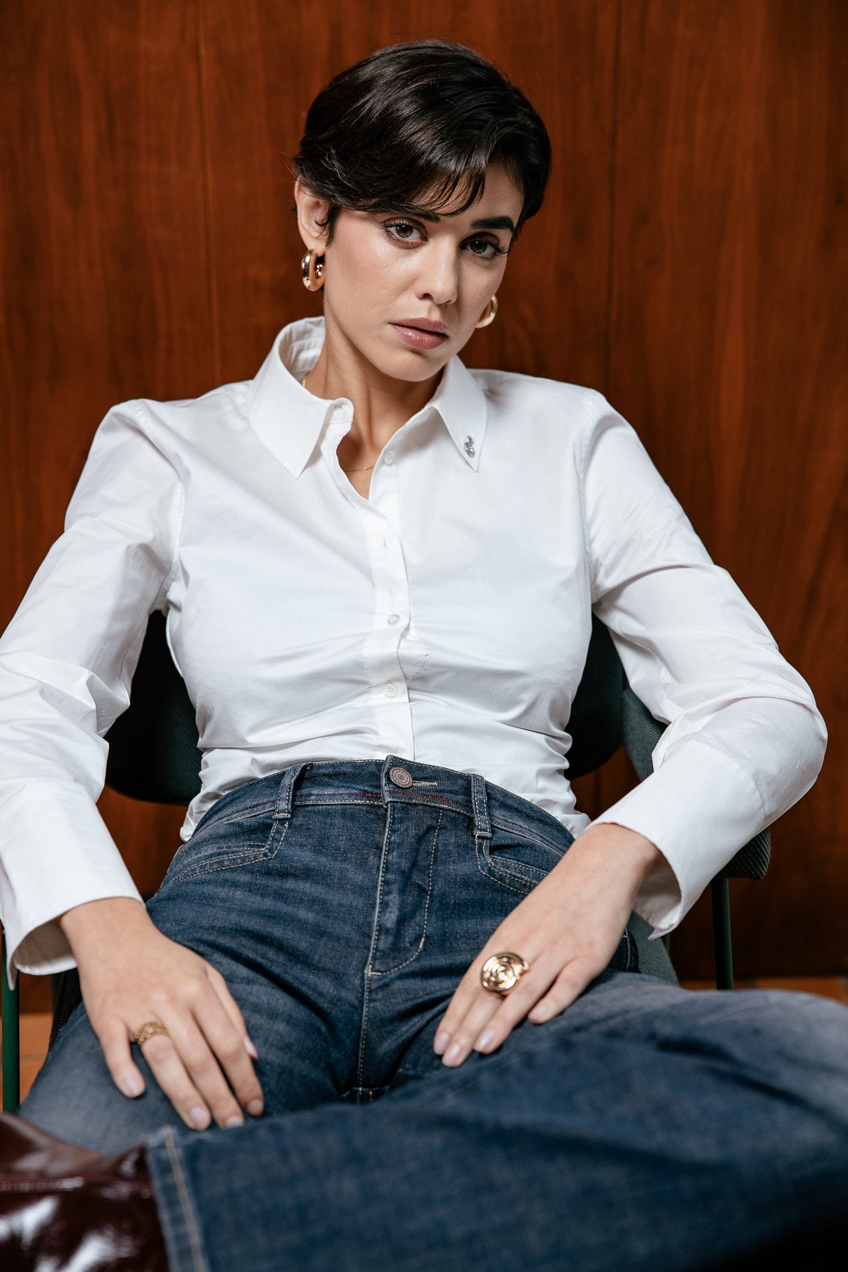   
            

Chemise cintrée Femme Celso white | Freeman T. Porter
          